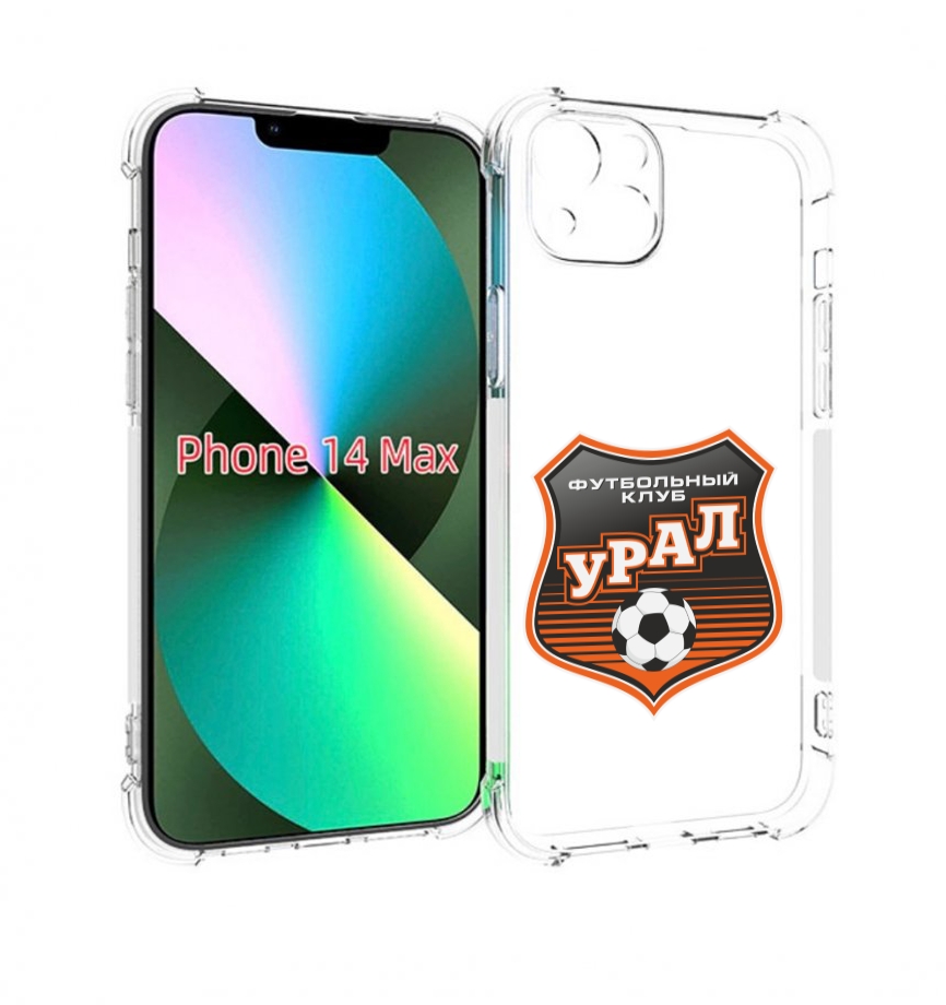 

Чехол MyPads фк урал мужской для iPhone 14 Plus (6.7), Прозрачный, Tocco