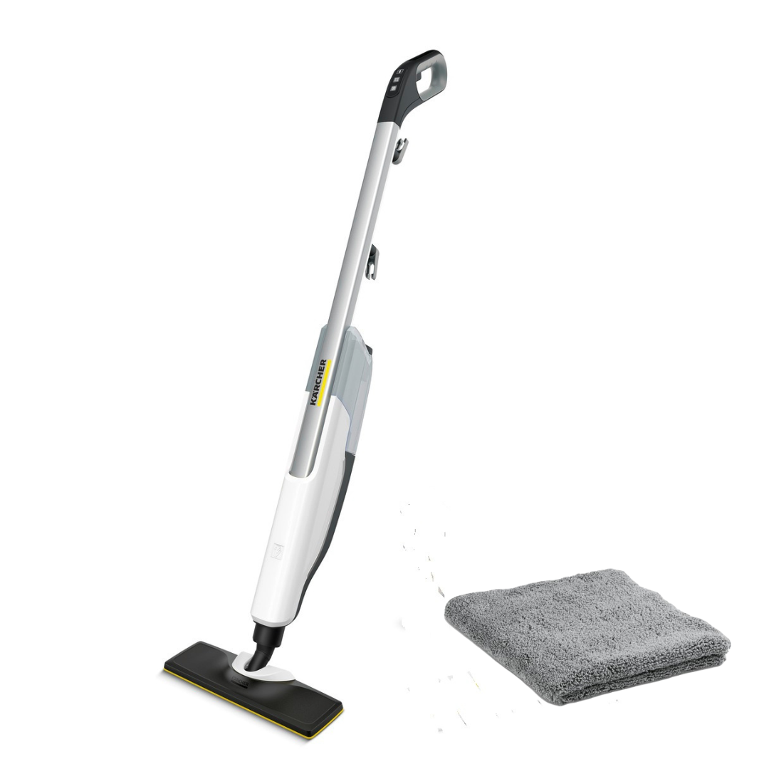 Паровая швабра Karcher SC 2 Upright EasyFix белый SC 2 Upright EasyFix+микрофибра IVAHAVI