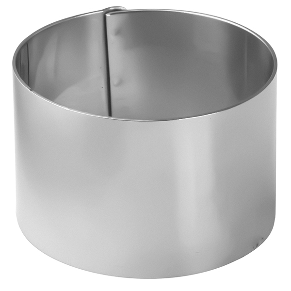 Кольцо кондитерское «Проотель», 6 см, серебряный, металл, CRR3, Prohotel