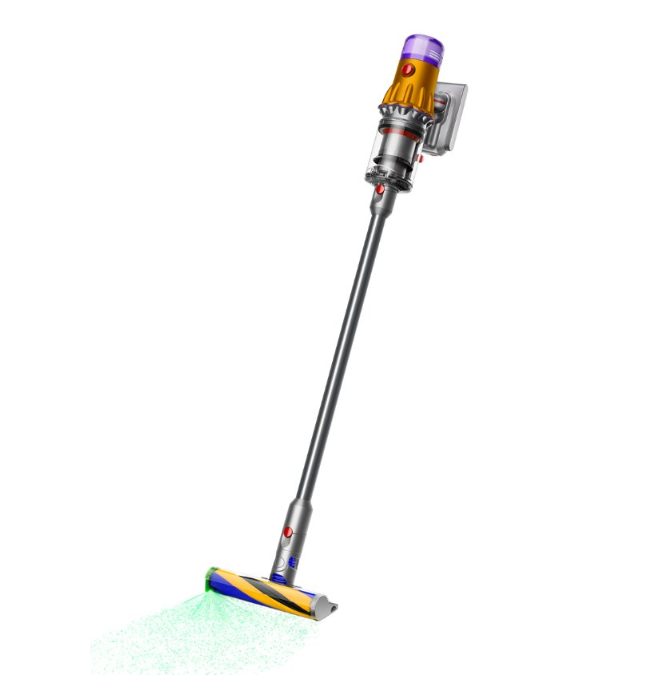 Пылесос Dyson V12 Detect Slim Absolute золотистый, серебристый пылесос dyson v12 detect slim absolute серый