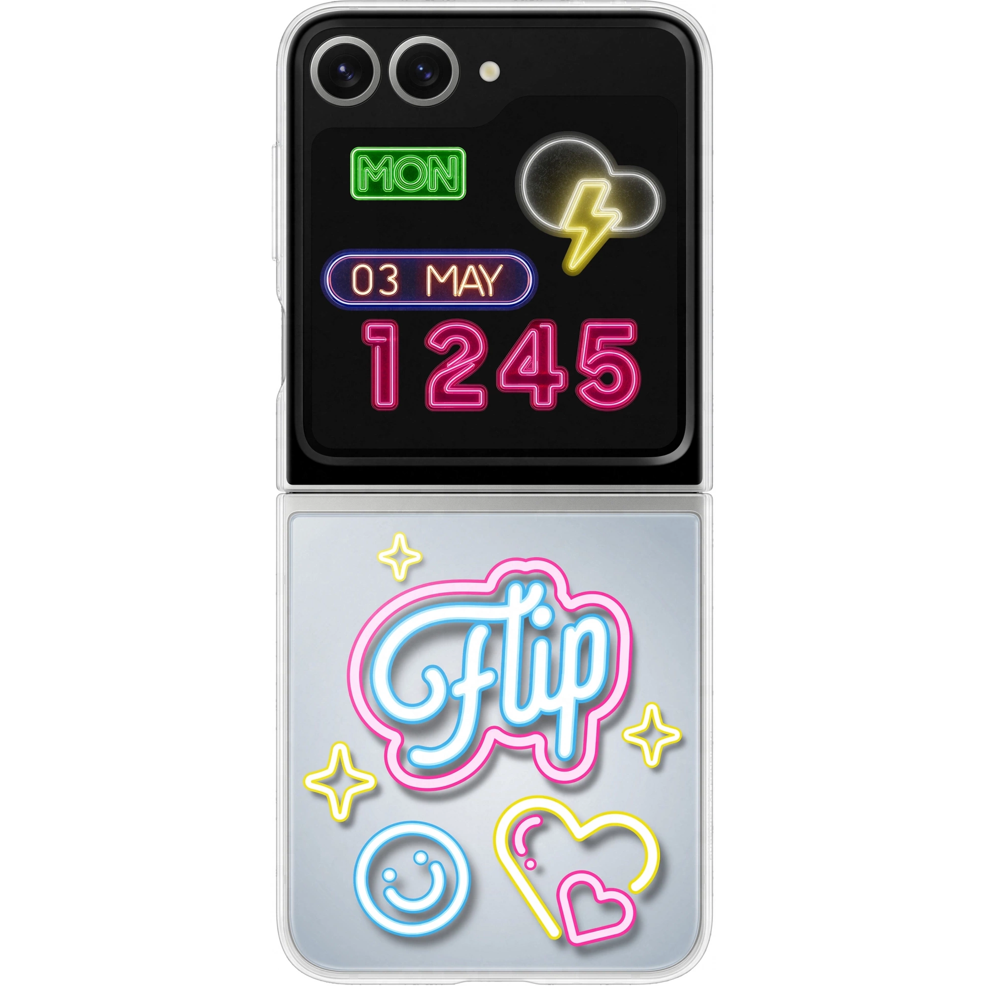 

Чехол Samsung Flipsuit Case Flip 6 (F741), для Samsung Galaxy Z Flip6, Прозрачный