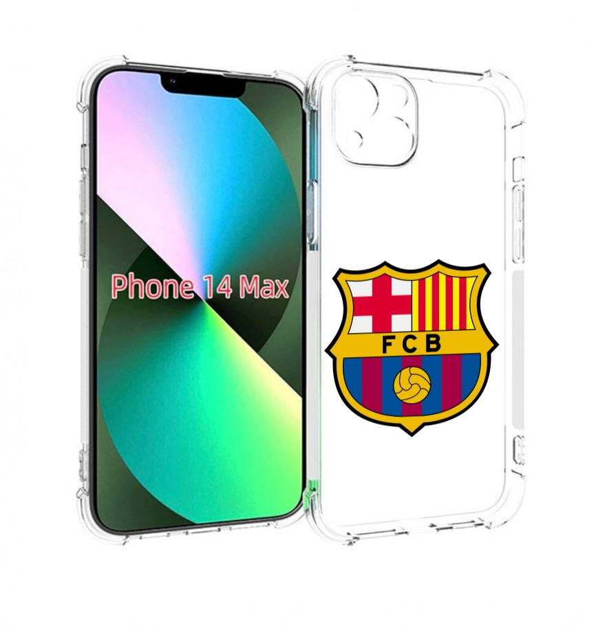 

Чехол MyPads фк-барселона-2 для iPhone 14 Plus (6.7), Прозрачный, Tocco