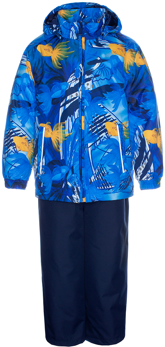 

Комплект демисезонный Huppa Yoko темно-синий с принтом/темно-синий 03186 р.86, 41190014