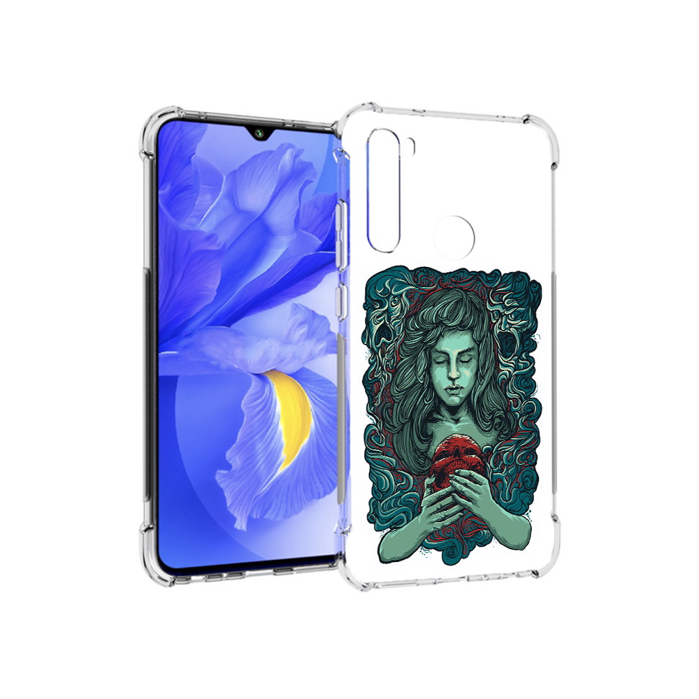 

Чехол MyPads Tocco для Xiaomi Redmi Note 8T спящая девушка (PT140720.278.619), Прозрачный, Tocco