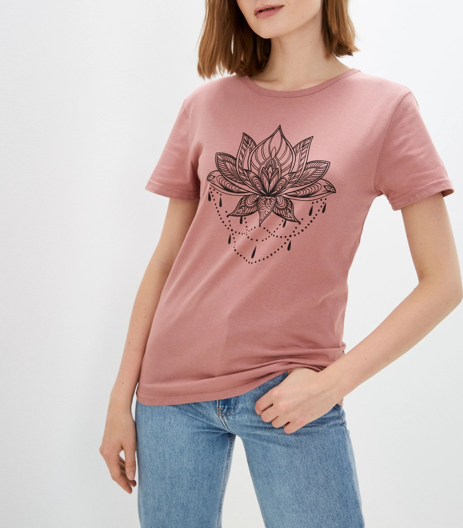 

Футболка женская BLACKSI 2256 розовая S, Розовый, 2256