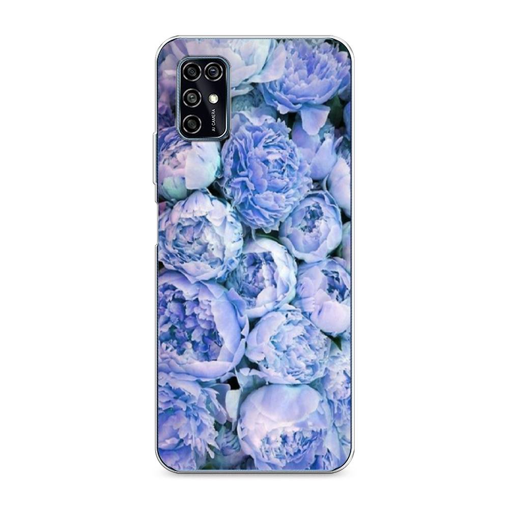 

Чехол Awog на ZTE Blade V2020 Smart / ЗТЕ Блэйд V2020 Smart "Пионы голубые", Разноцветный, 133850-8