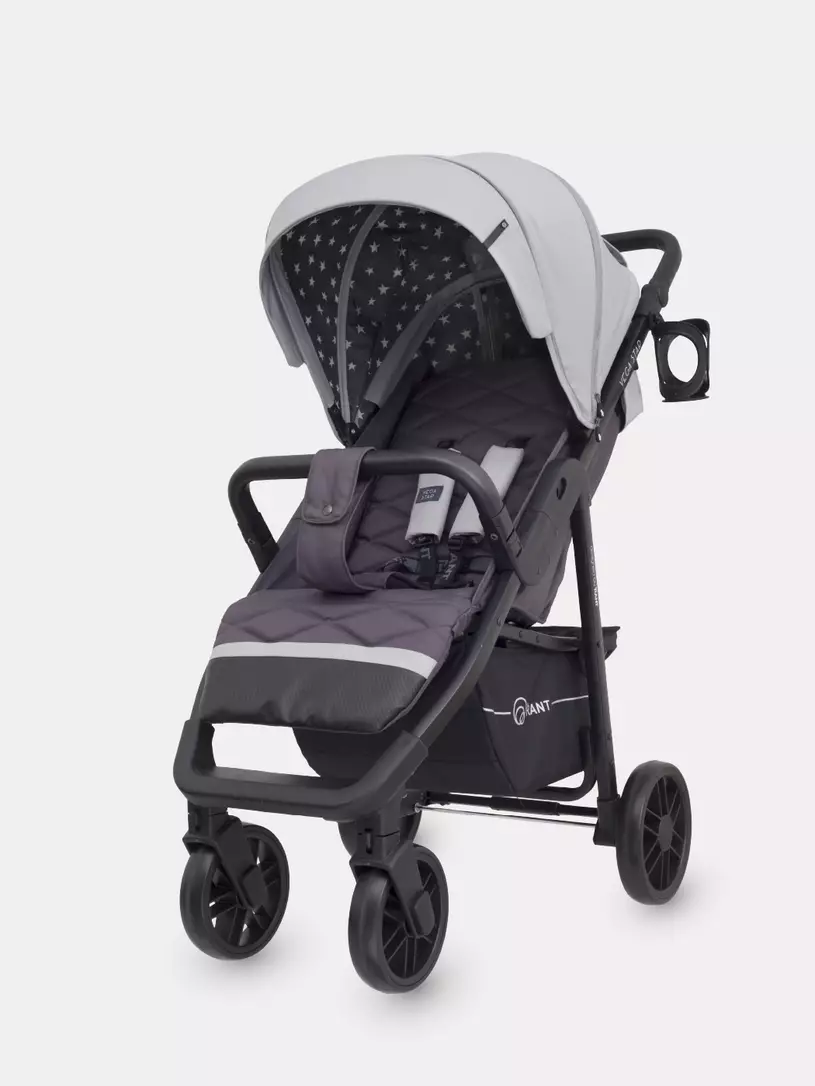 фото Коляска прогулочная rant vega star до 22 кг soft grey
