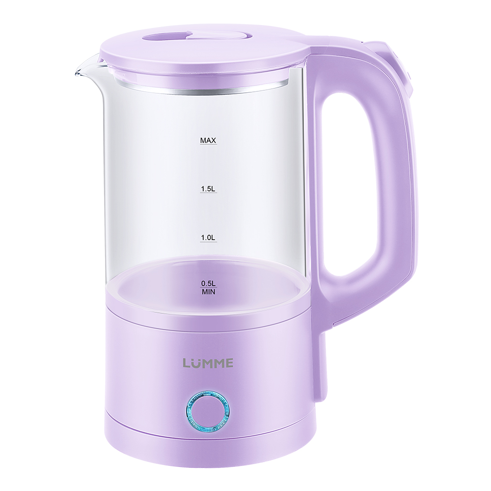 Чайник электрический LUMME LU-4105 1.8 л розовый, фиолетовый