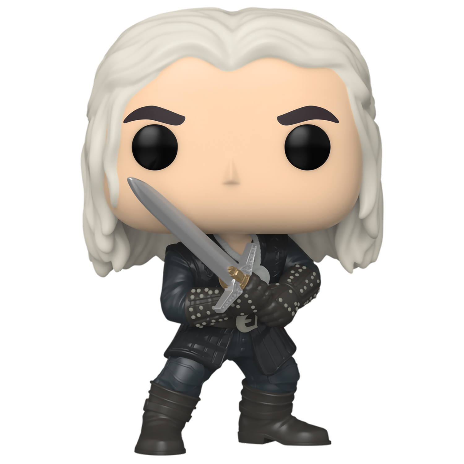 Фигурка Funko POP! The Witcher S2 Geralt with sword 1385 фигурка dark horse witcher геральт с мечом ведьмак 2 сезон подставка неподвижная 25 см