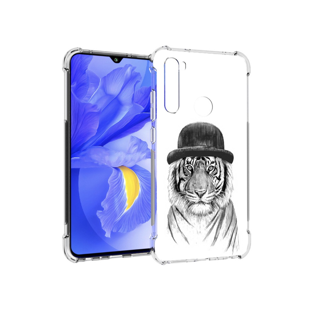 Чехол MyPads Tocco для Xiaomi Redmi Note 8T тигр британец (PT140720.278.641)