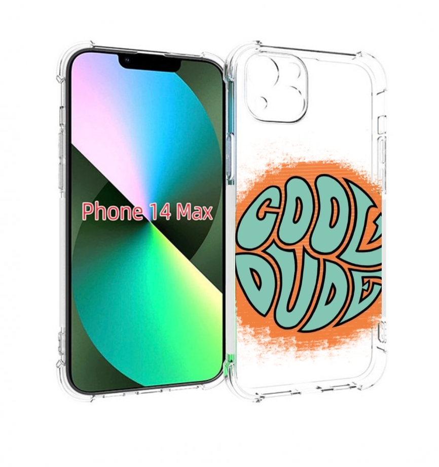 

Чехол MyPads хороший приятель для iPhone 14 Plus (6.7), Прозрачный, Tocco