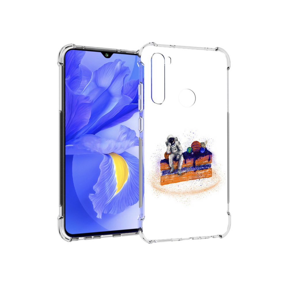 Чехол MyPads Tocco для Xiaomi Redmi Note 8T торт с планетами (PT140720.278.648)