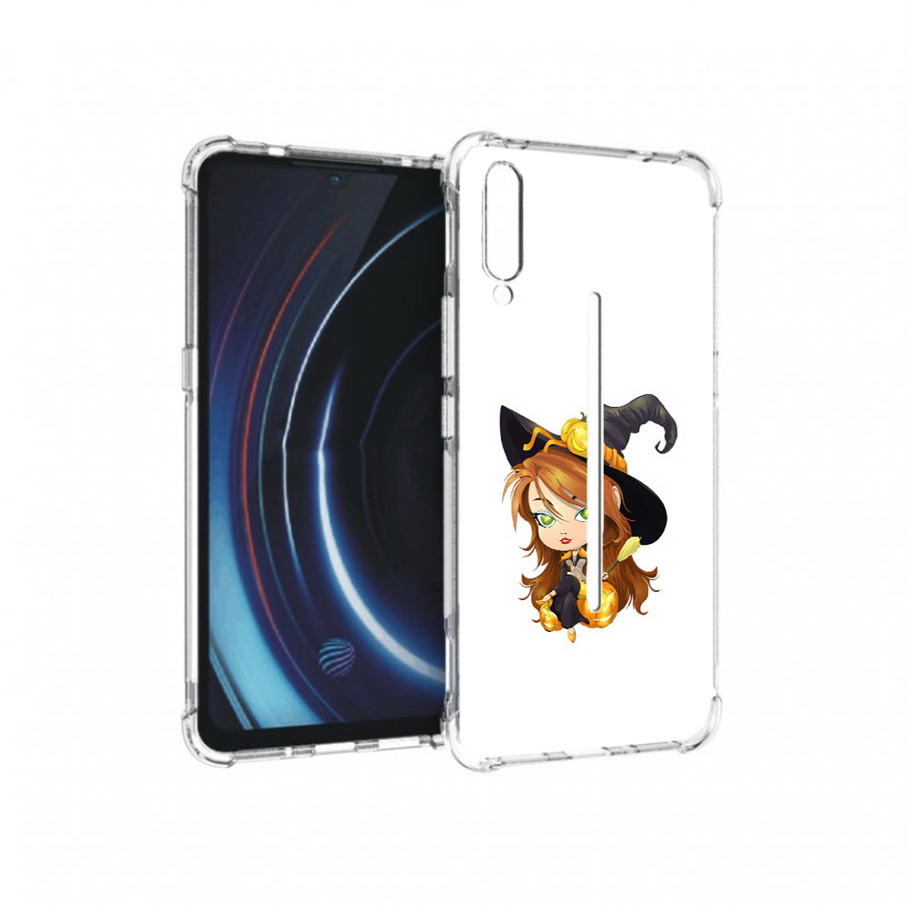 

Чехол MyPads Tocco для Vivo iQOO Ведьмочка (PT226955.389.40), Прозрачный, Tocco