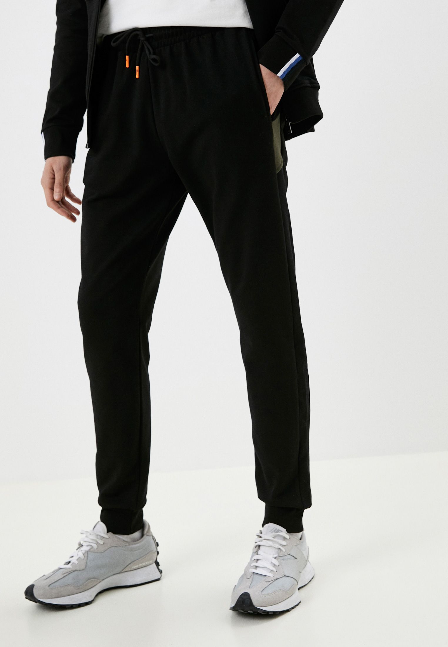 

Спортивные брюки мужские BAWER WB026 черные XXL, Черный, WB026