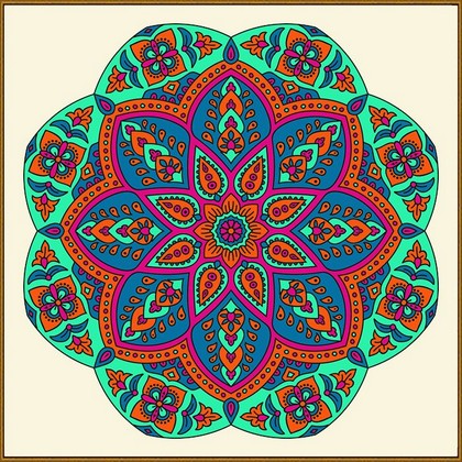 

Милато Алмазная вышивка Мандала Успех Diy-MD-019, 40x40 см