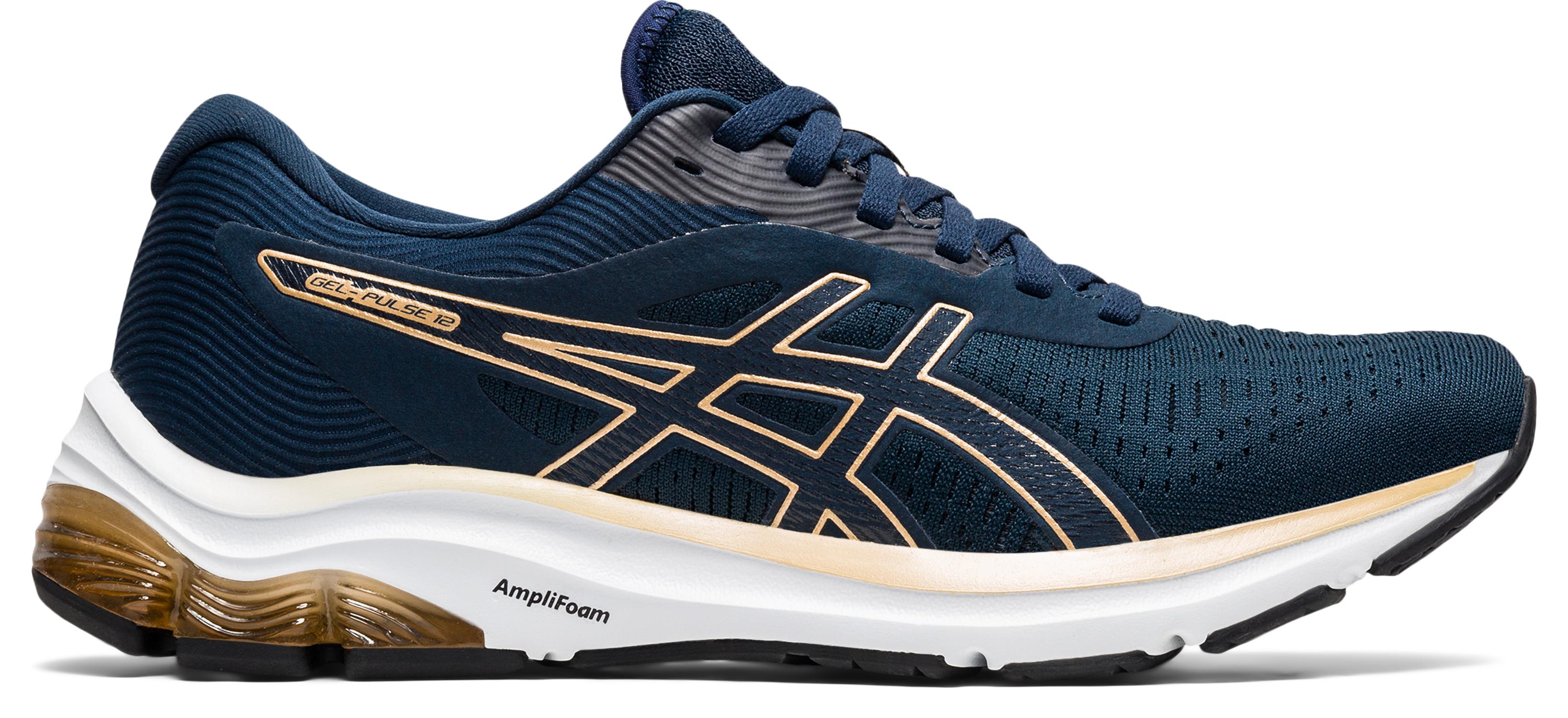 фото Кроссовки женские asics gel-pulse 12 золотистые 7 us