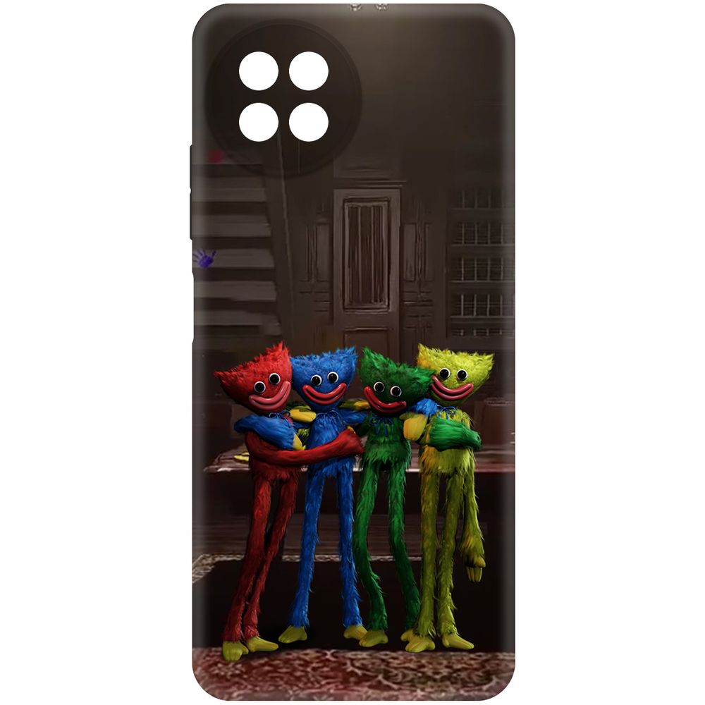 

Чехол-накладка Krutoff Soft Case Хаги Ваги - Мини-Хаги для Itel S23 черный