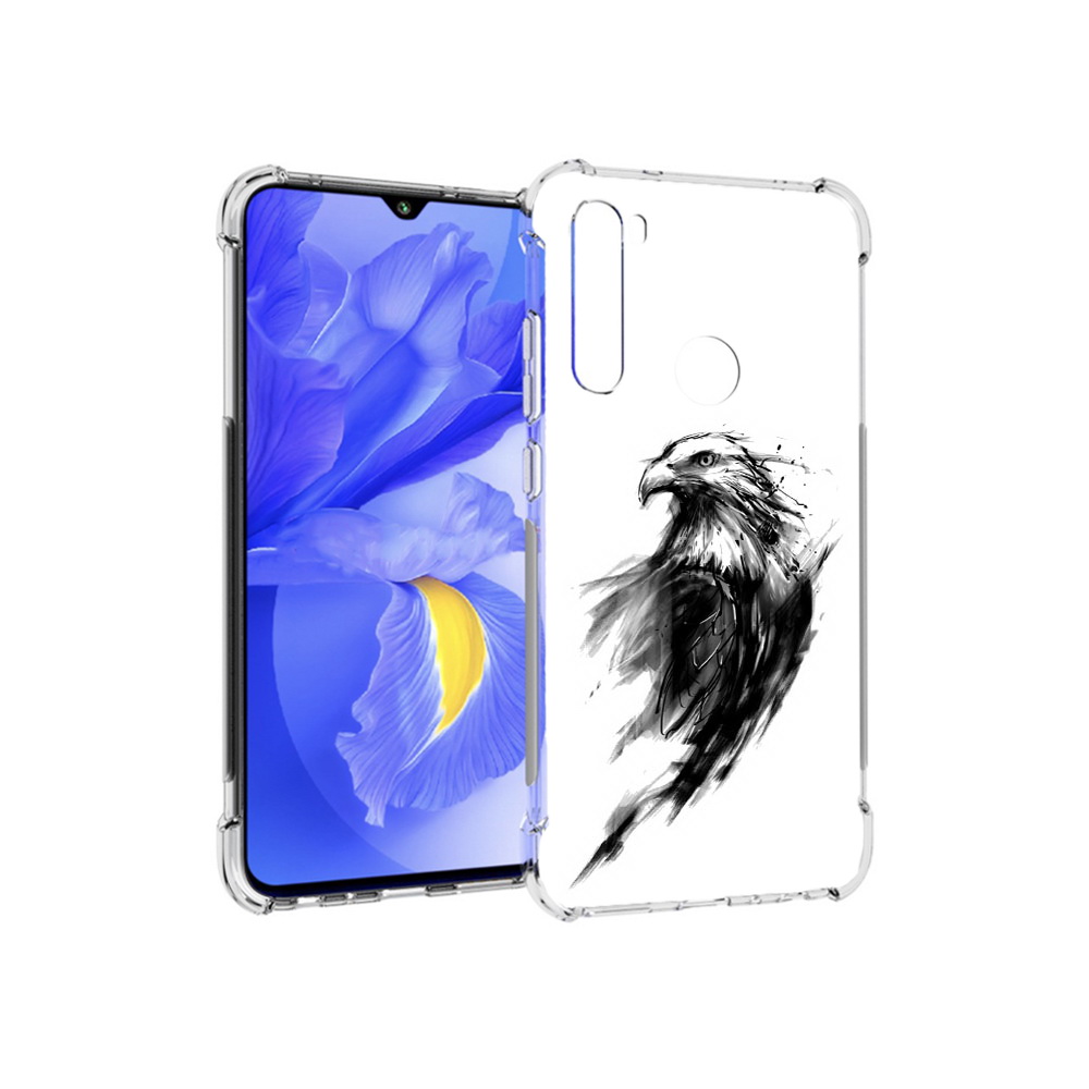 

Чехол MyPads Tocco для Xiaomi Redmi Note 8T чб птица (PT140720.278.670), Прозрачный, Tocco