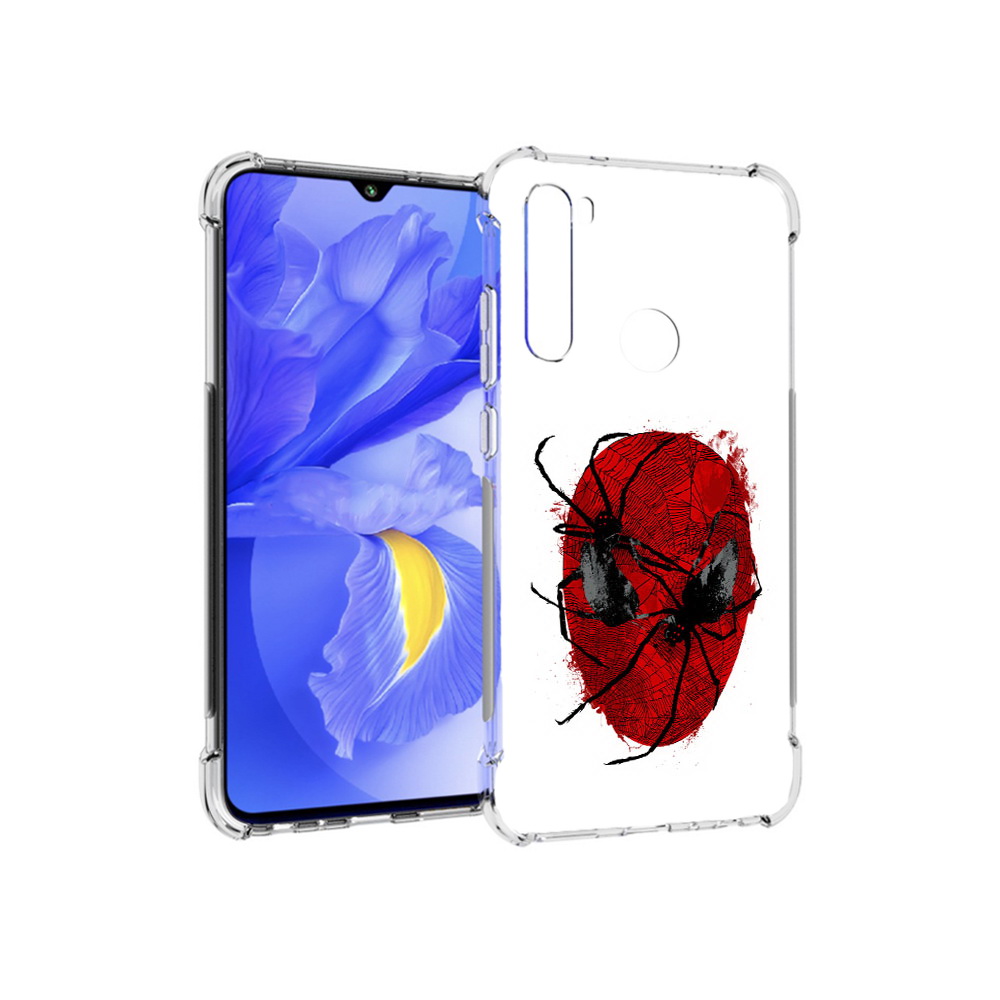 

Чехол MyPads Tocco для Xiaomi Redmi Note 8T человек паук (PT140720.278.673), Прозрачный, Tocco