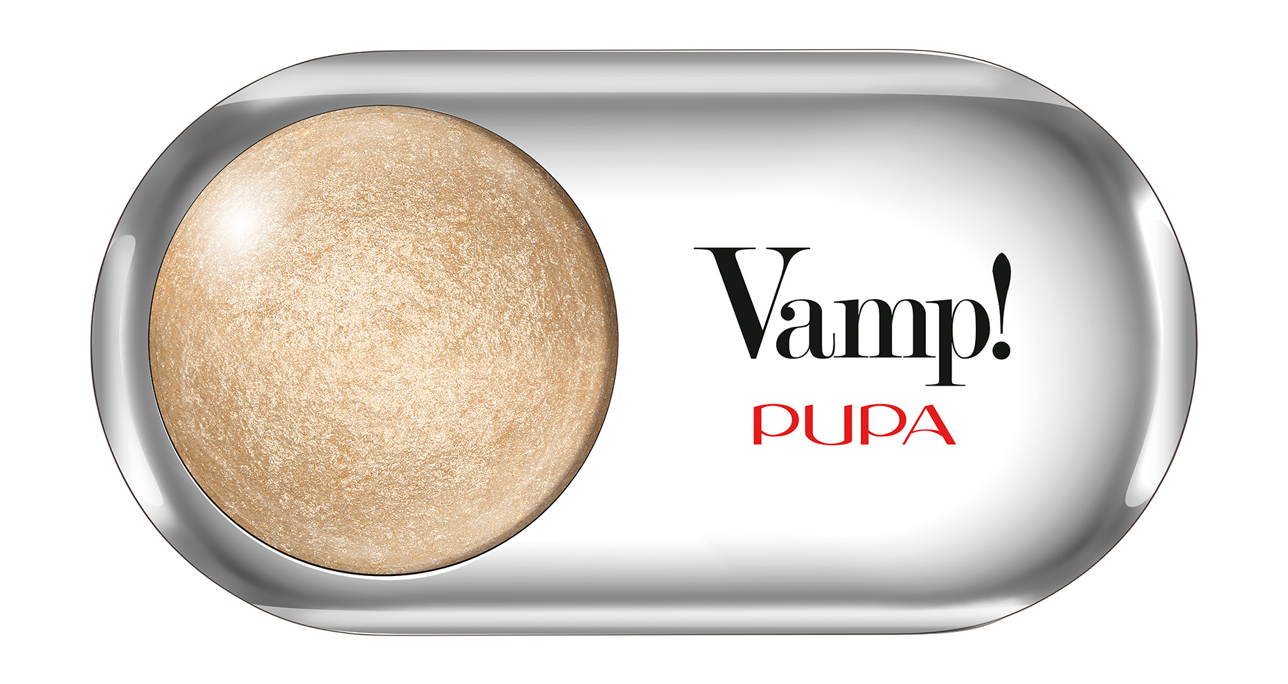 Запеченные тени для век Pupa Vamp! Wet&Dry Eyeshadow 201 CHAMPAGNE GOLD тени для век farres cosmetics запеченные тон 19 белый