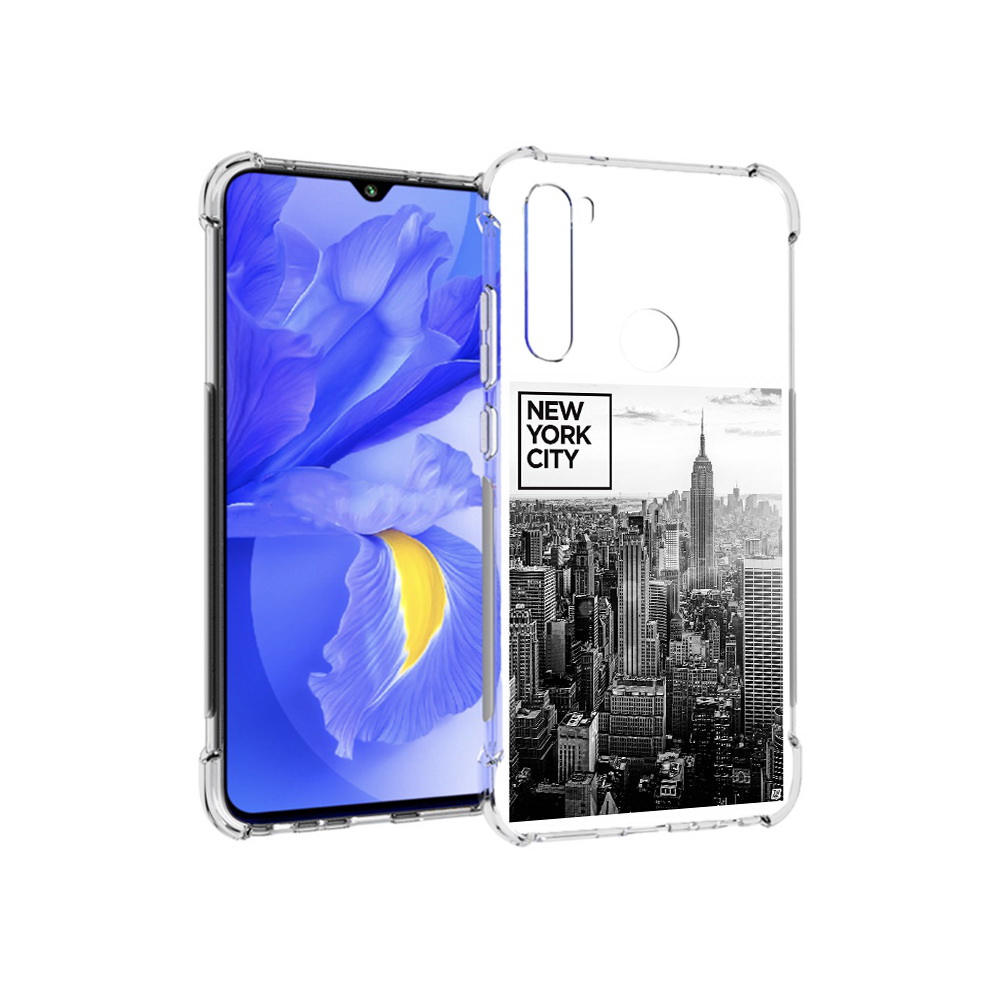 

Чехол MyPads Tocco для Xiaomi Redmi Note 8T черно белый ньюерк (PT140720.278.686), Прозрачный, Tocco