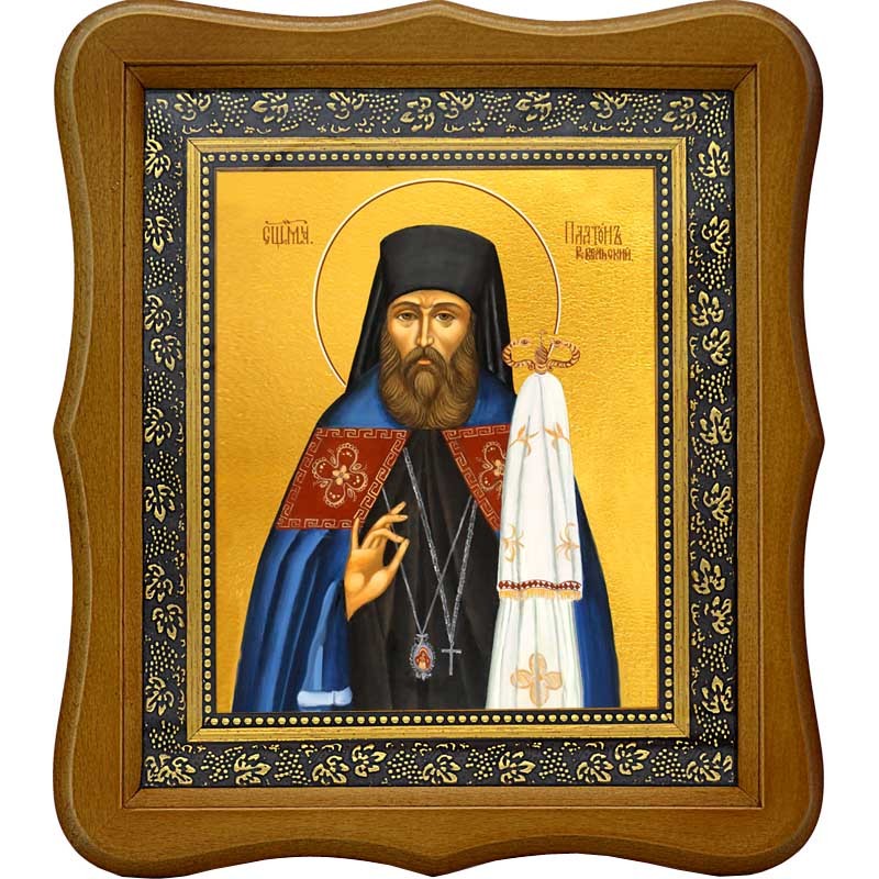 

Платон Кульбуш священномученик, Ревельский епископ. Икона на холсте.