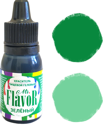 

Краска Зеленая гелевая Mr.Flavor, 10 гр.