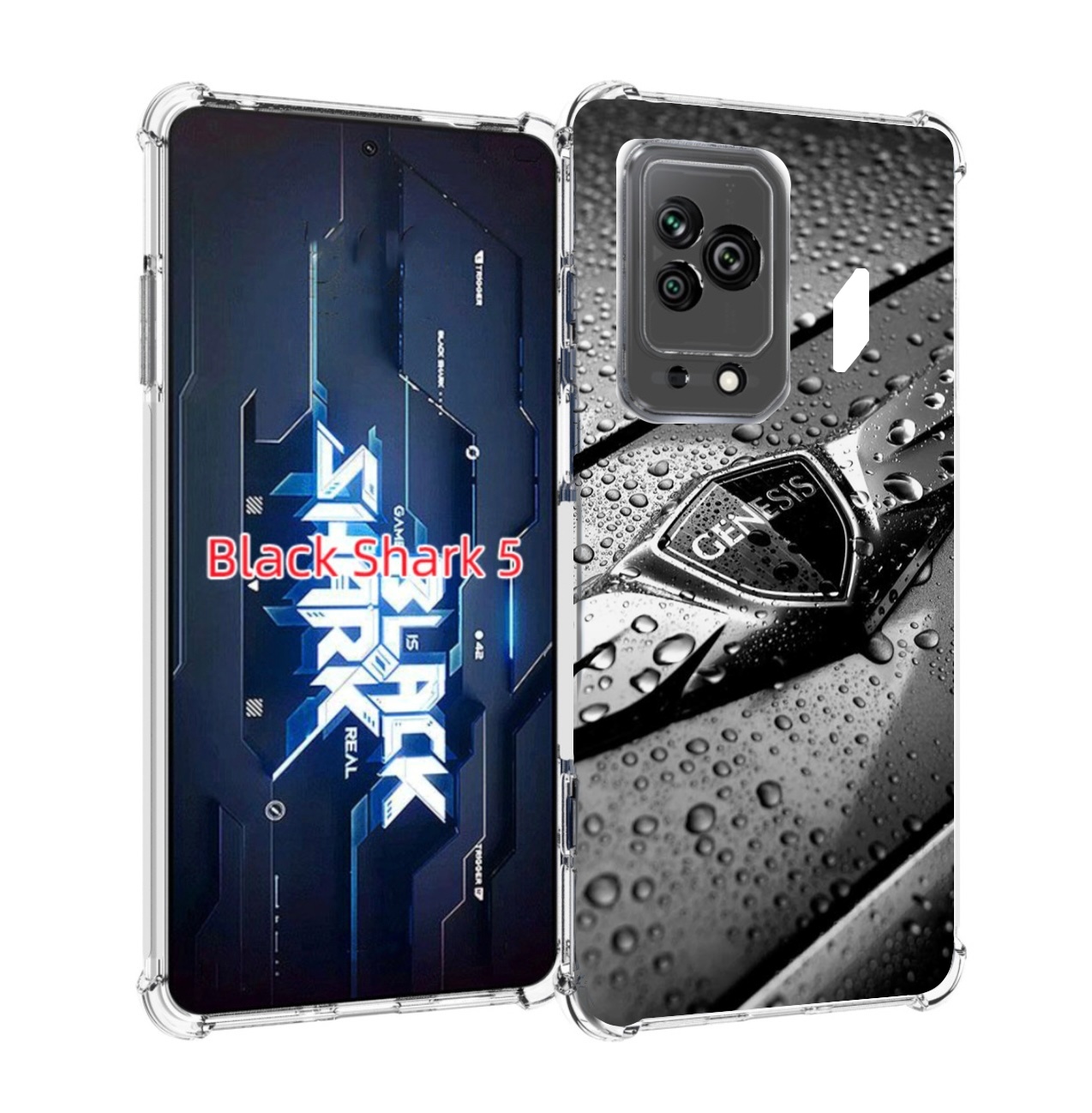 

Чехол MyPads дженезис genesis 2 мужской для Xiaomi Black Shark 5, Прозрачный, Tocco