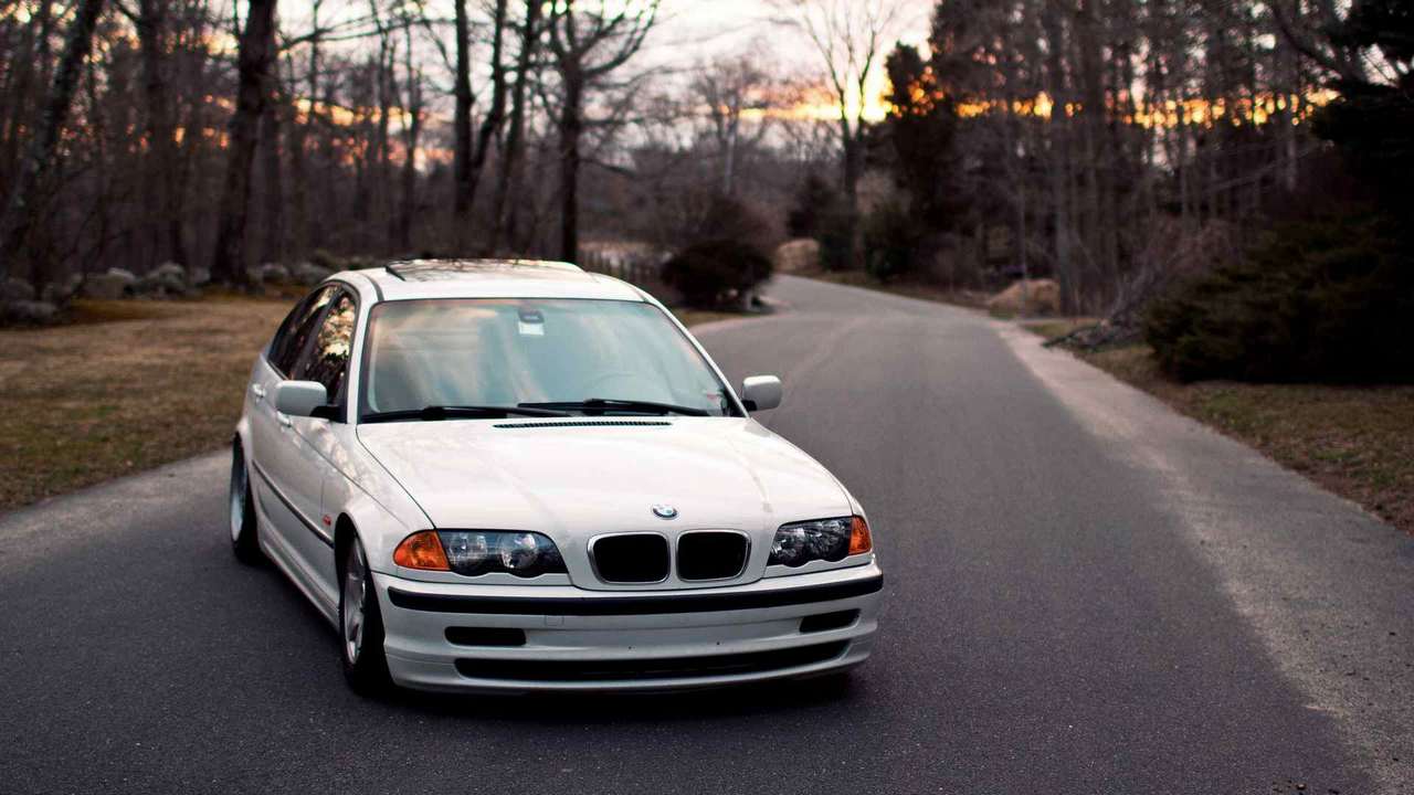 BMW e46 White