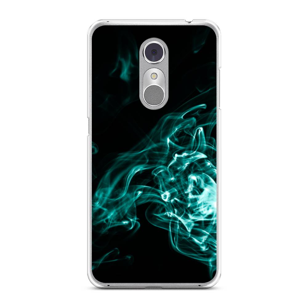 

Чехол на ZTE Blade A910 "Дым", Голубой;черный, 131850-3