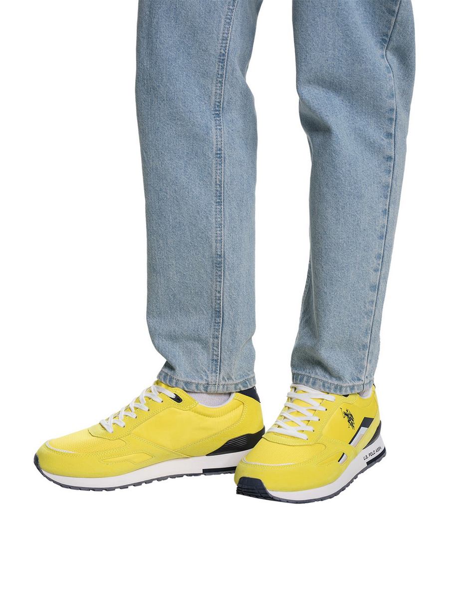 Кроссовки мужские US POLO Assn 001354657 желтые 41 EU 9939₽