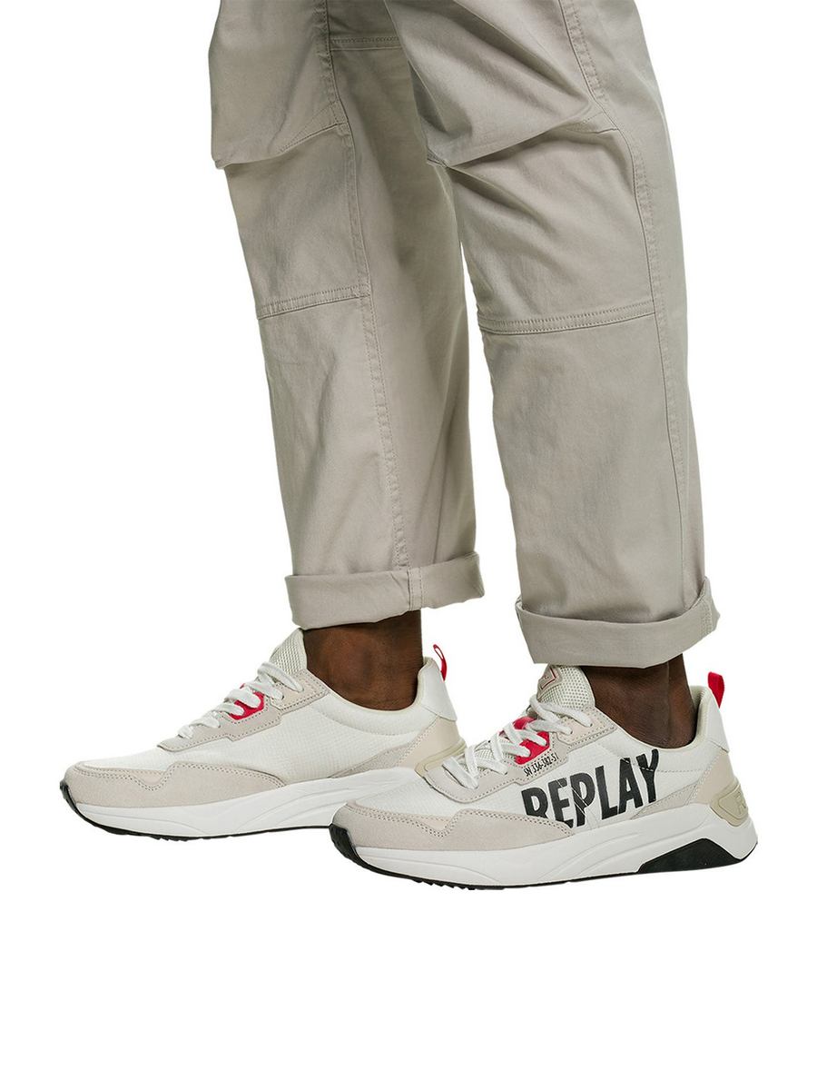 Кроссовки мужские Replay 001358879 белые 43 EU 14030₽