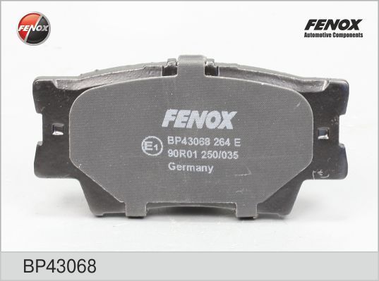 

Тормозные колодки FENOX задние дисковые для Toyota RAV4 4WD 2006- BP43068