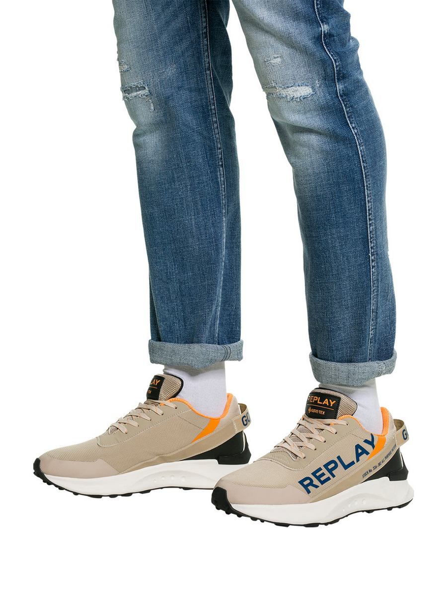 Кроссовки мужские Replay 001358880 бежевые 45 EU 25186₽