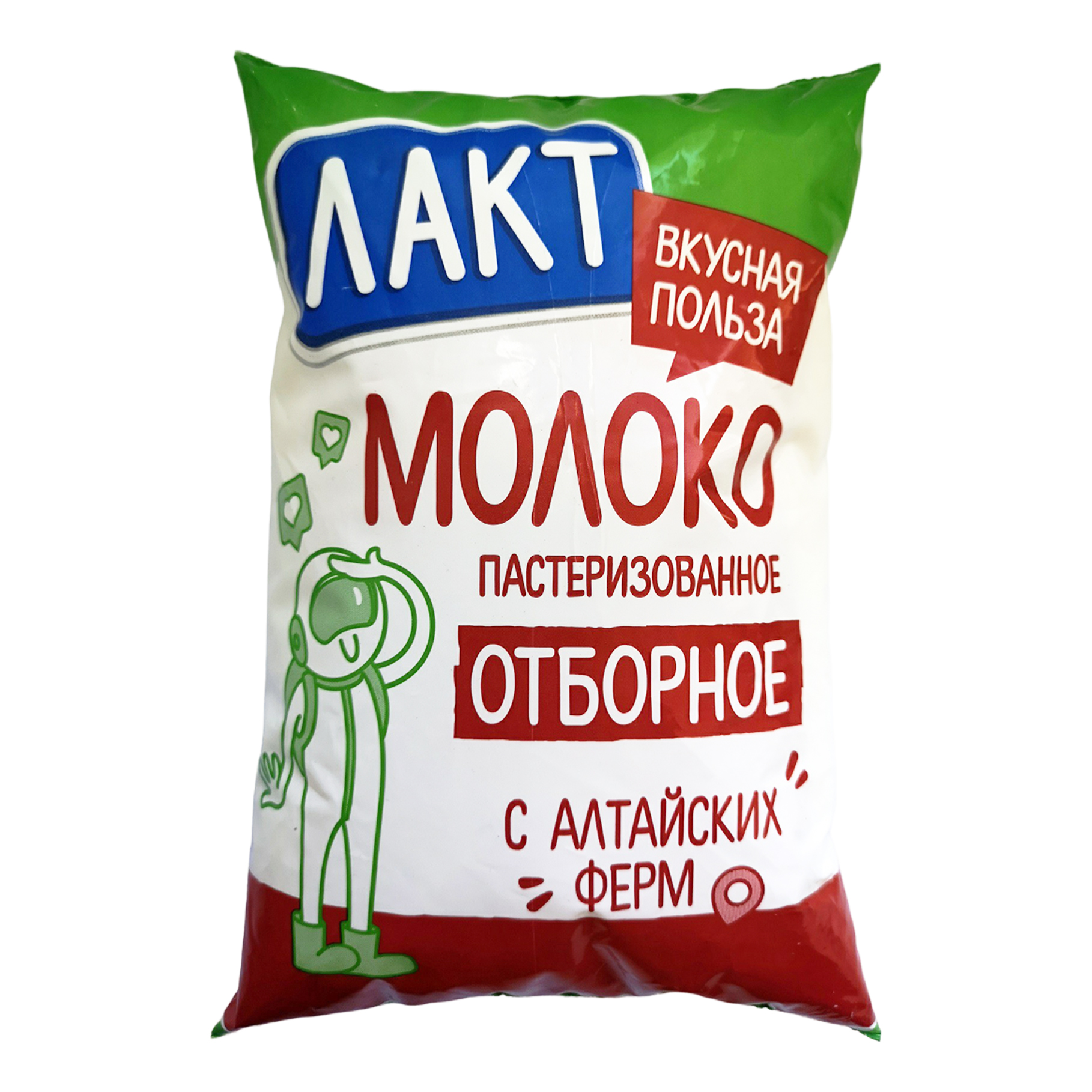 

Молоко 3,5 - 4,5% отборное 800 мл Лакт