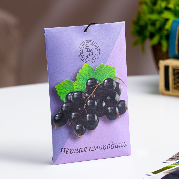 

Аромасаше "Чёрная смородина", 10 г, "Богатство Аромата"