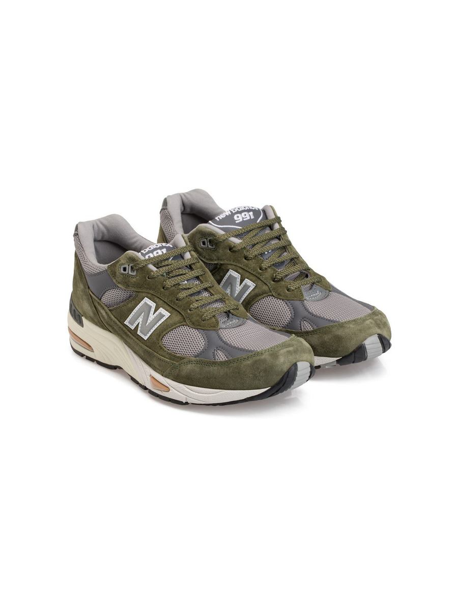 

Кроссовки унисекс New Balance NB 991 зеленые 42 EU, Зеленый, NB 991