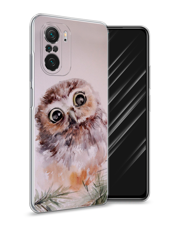 

Чехол Awog на Poco F3/Redmi K40/Mi 11i "Сова на розовом", Разноцветный, 312650-1