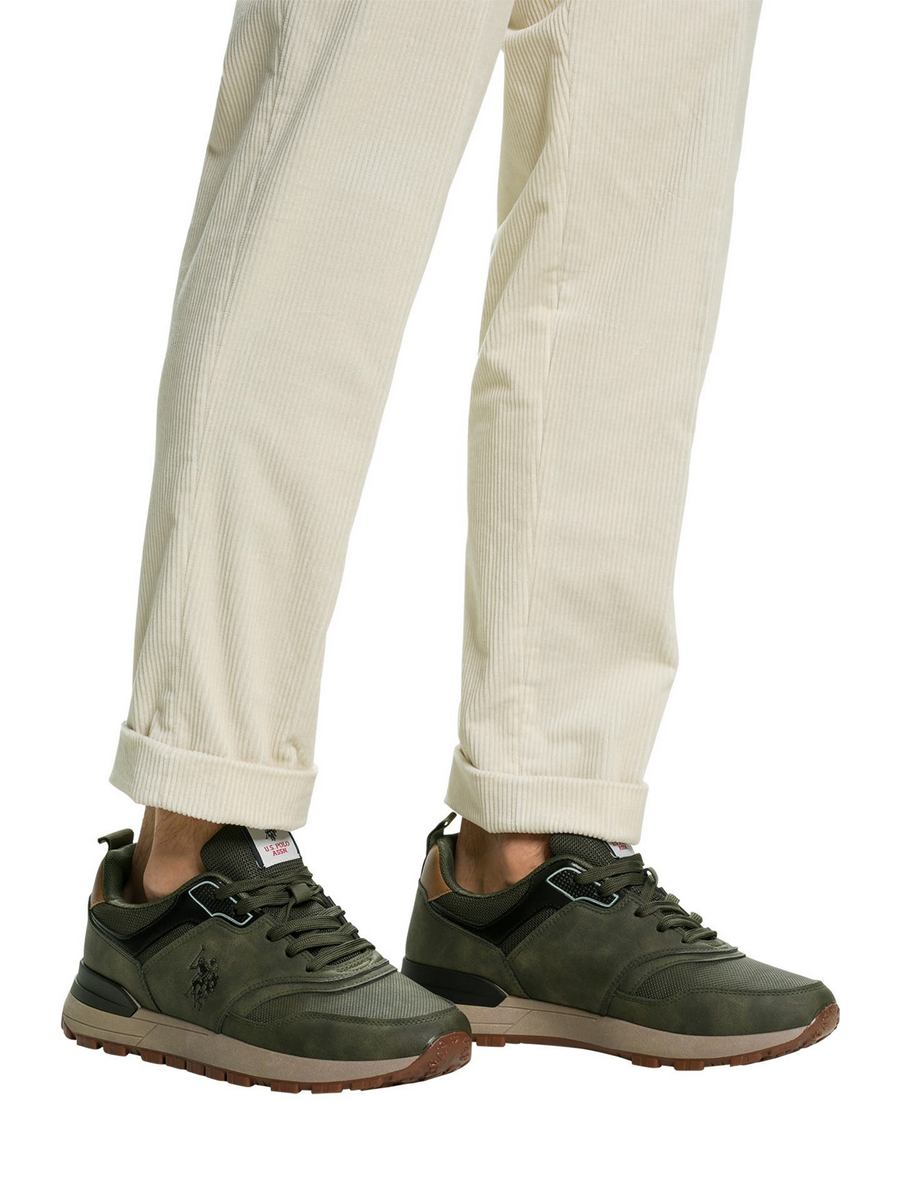 

Кроссовки мужские U.S. POLO Assn. 001365990 зеленые 45 EU, Зеленый, 001365990