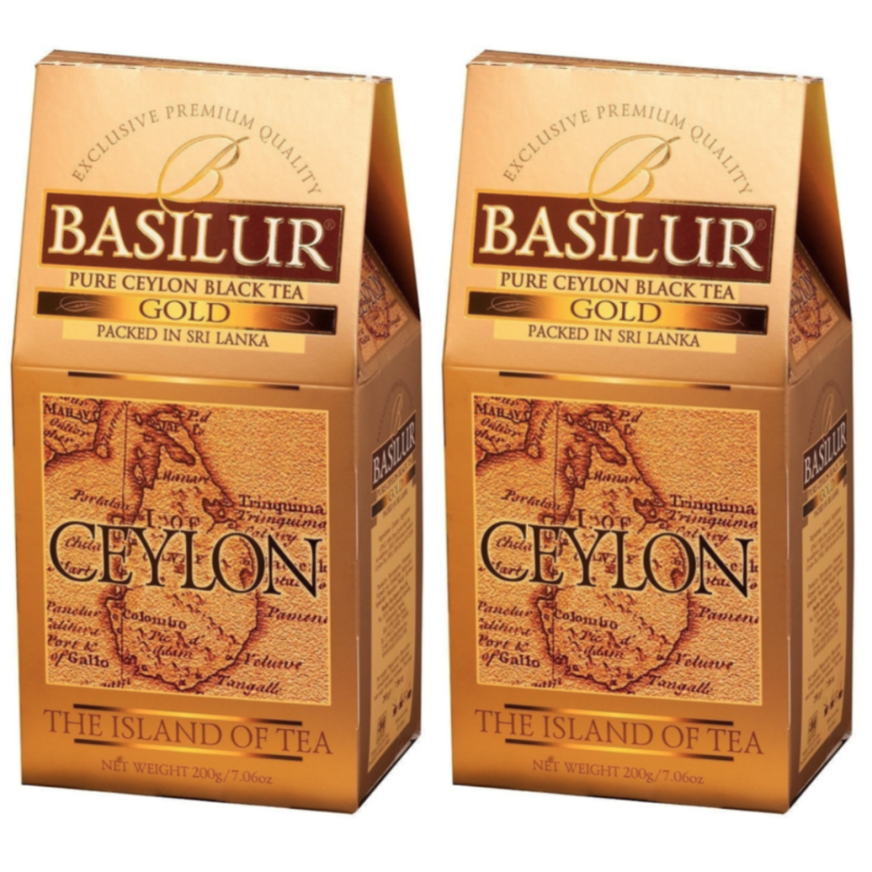 

Чай черный Basilur Голд, 2 шт по 200 г