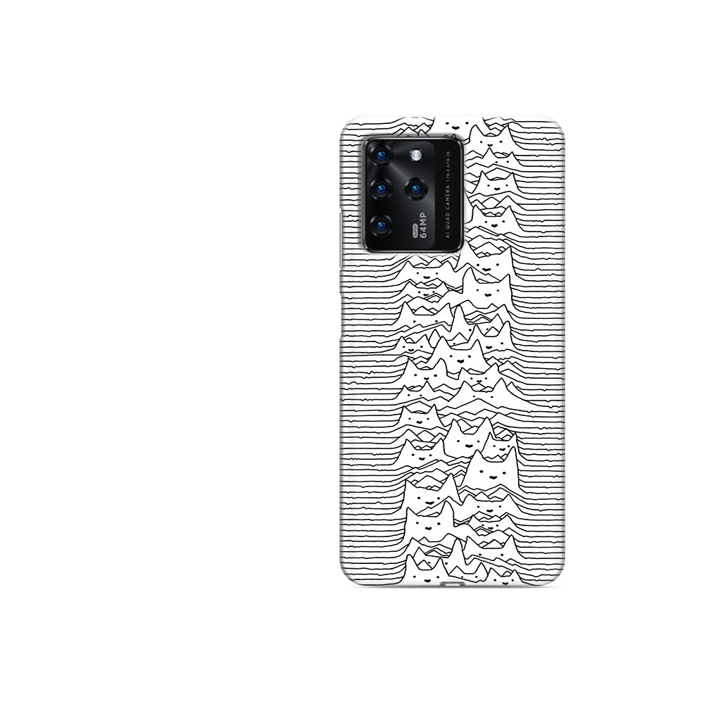 

Чехол MyPads Tocco для ZTE V30 черно белые коты 3D (PT226947.476.682), Прозрачный, Tocco