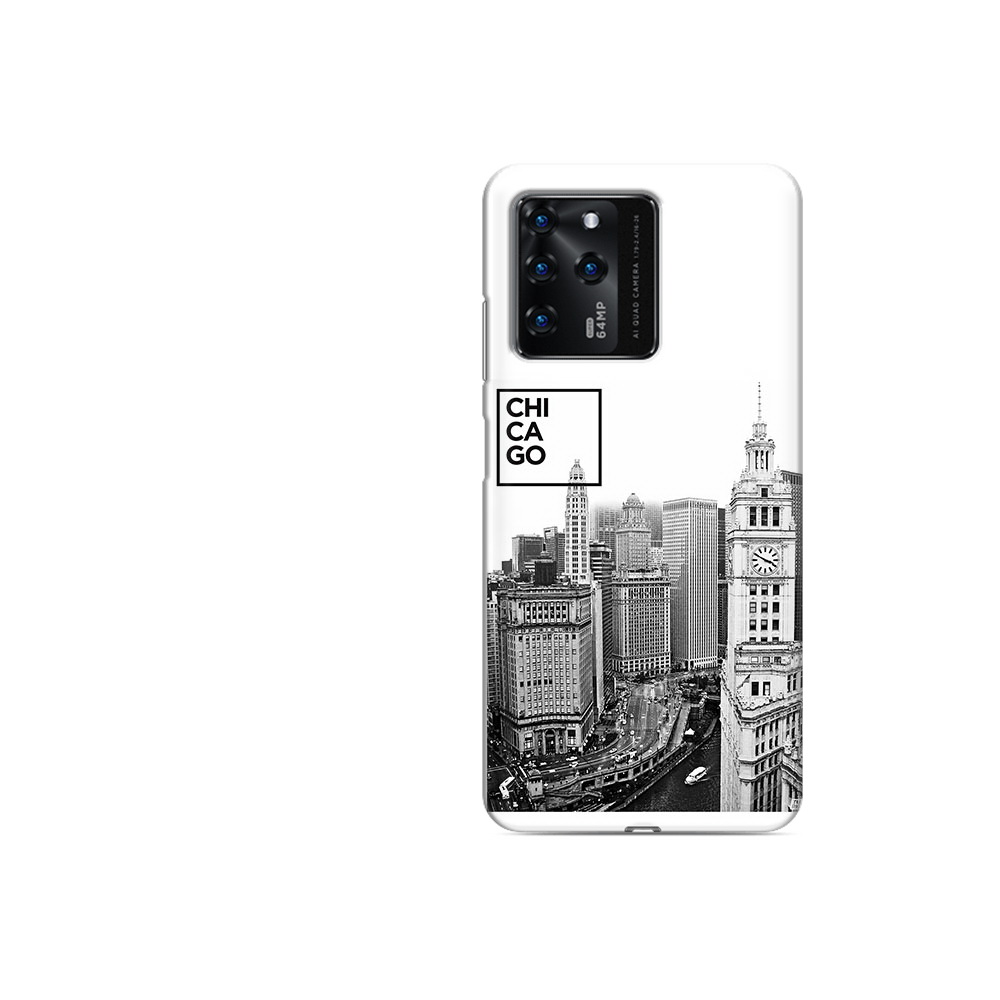 

Чехол MyPads Tocco для ZTE V30 черно белый чикаго (PT226947.476.689), Прозрачный, Tocco