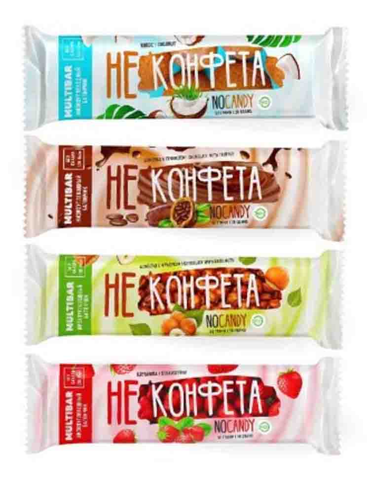фото Multibar протеиновые батончики multibar батончик низкоуглеводный не конфета микс 20 шт. х