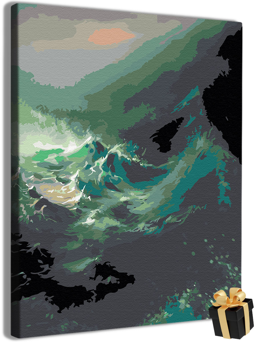 

Картина по номерам Арт-студия Unicorn Море N-3888 40x50, море
