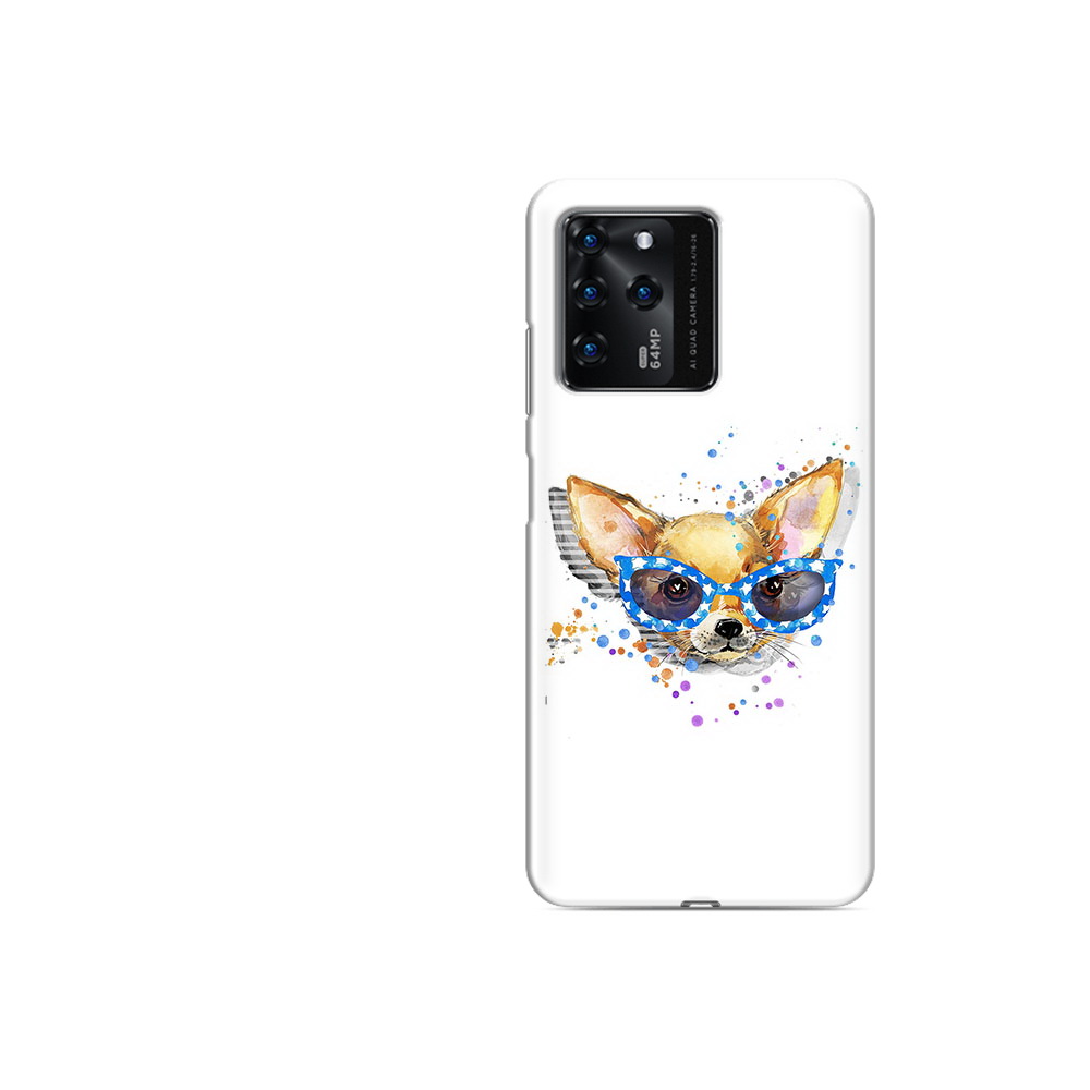 

Чехол MyPads Tocco для ZTE V30 чихуа-хуа в очках (PT226947.476.691), Прозрачный, Tocco