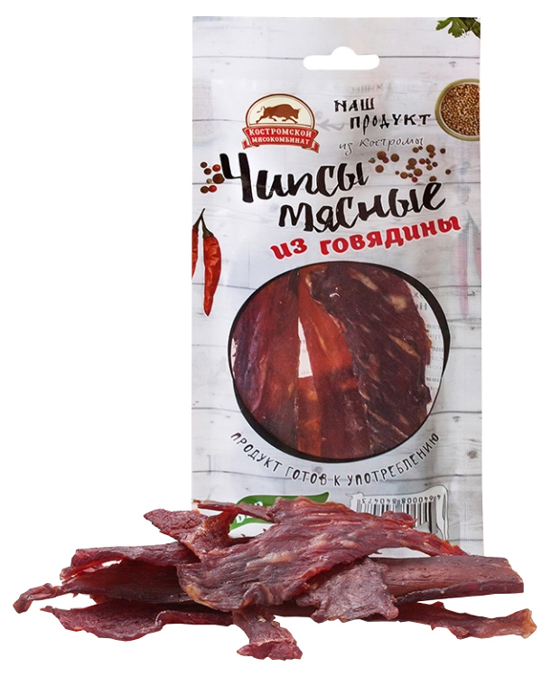 

Чипсы мясные Костромской мясокомбинат из говядины 40 г