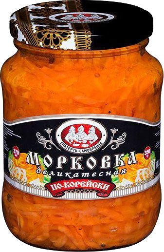 

Морковь Скатерть-самобранка по-корейски 370 г