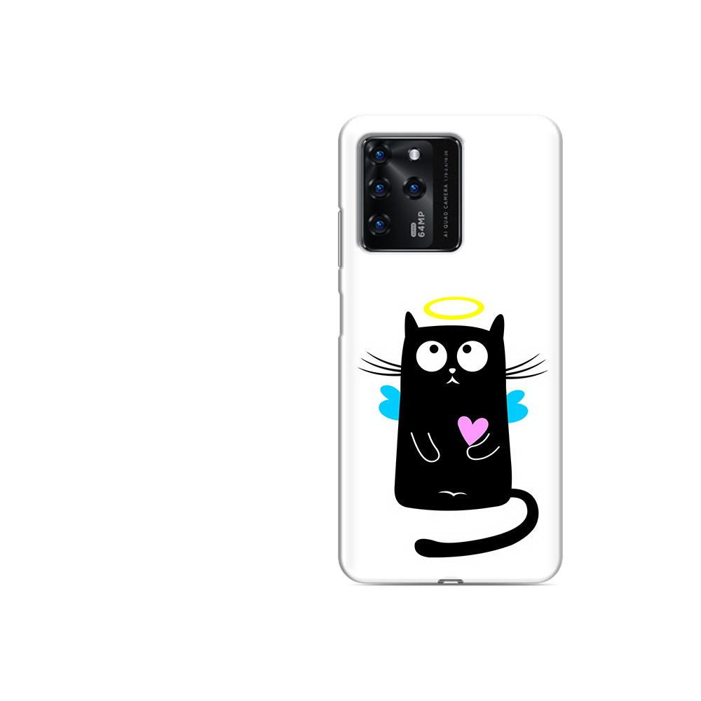 

Чехол MyPads Tocco для ZTE V30 Кот ангелок (PT226947.476.96), Прозрачный, Tocco
