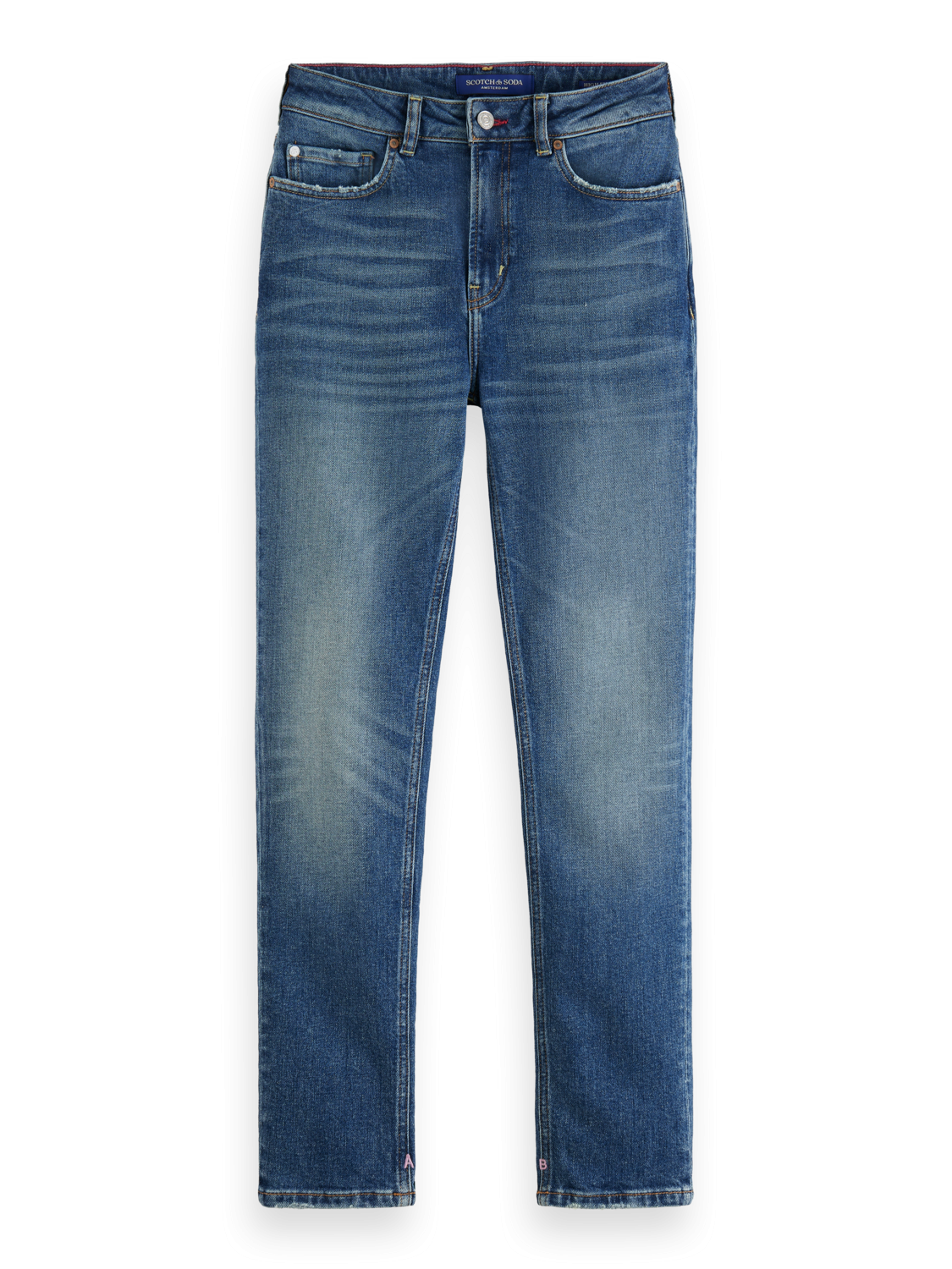 Джинсы женские Scotch & Soda 173419/6233 голубые 27/32