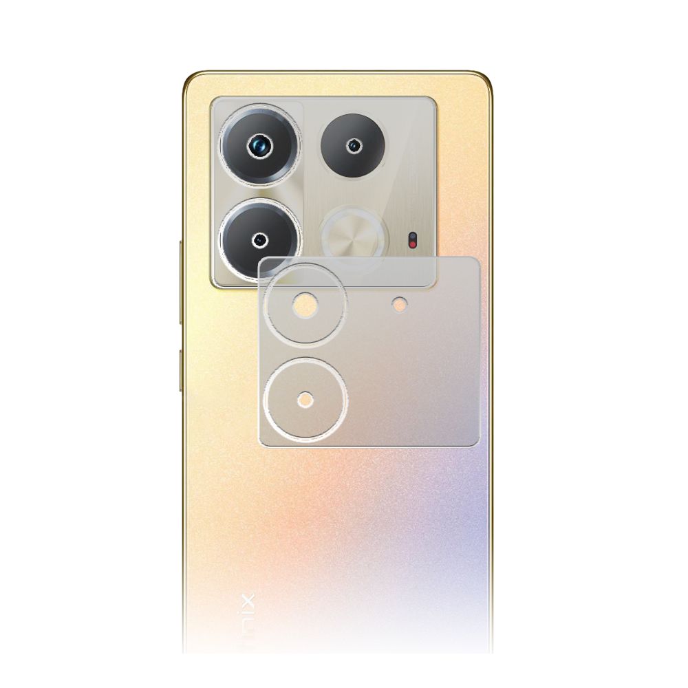 

Стекло защитное гибридное Матовое Krutoff для камеры Infinix Note 40 (2шт.)